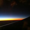 The rising sun
