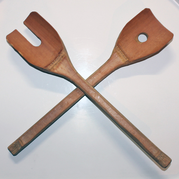 Hand made by Jiro SHIRASU / Salad server
